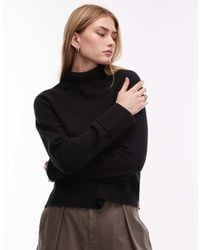 ARKET - Wool Sweater With High Neck And Deep Cuffs - Lyst