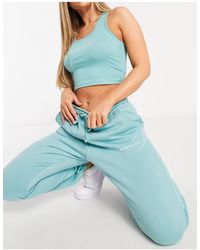 Missguided – Oversized Jogginghose - Blau
