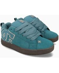 DC Shoes - Court Graffik Leather Trainers - Lyst