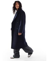 Stradivarius - Str Longline Tailored Coat - Lyst