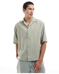 Only & Sons - Relaxed Fit Textured Revere Collar Shirt - Lyst