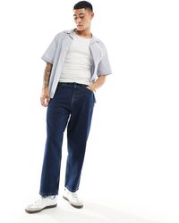 ASOS - Oversized Tapered Fit Jeans - Lyst