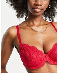 Ann Summers - Fuller Bust Sexy Lace Non Padded Plunge Bra - Lyst