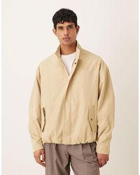 ASOS - Oversized Funnel Neck Jacket - Lyst