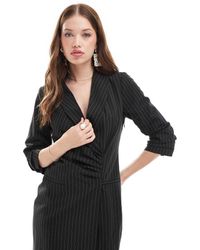 Miss Selfridge - Blazer Dress With Ruched Detail - Lyst