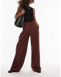 laagam - High Rise Asymmetric Tailored Pants - Lyst
