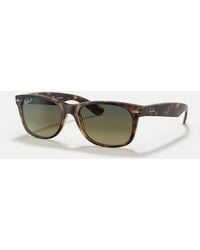 Ray-Ban - New Wayfarer Classic Square Polarised Sunglasses With Lens - Lyst
