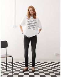 Cheap Monday - Sleezie Low Rise Super Stretch Skinny Jeans - Lyst