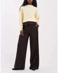 ASOS - Tailored Fold Over Waist Pants - Lyst