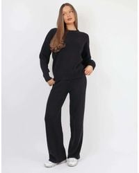 SIMMI - Soft Touch Oversized Crew Neck - Lyst
