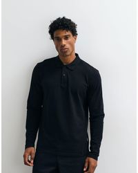 Jack & Jones - Pique Long Sleeve Polo - Lyst