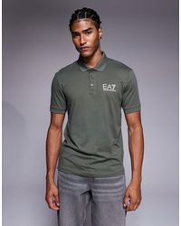 EA7 - Armani Train 7 Logo Polo - Lyst
