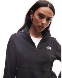 The North Face - Glacier 100 1/4 Zip Fleece - Lyst