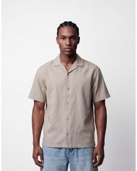 Jack & Jones - Resort Overhemd Met Textuur - Lyst