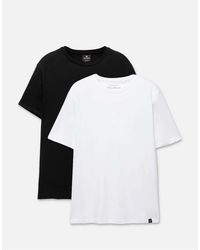 Pull&Bear - – 2er-pack basic-t-shirts - Lyst