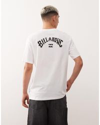 Billabong - – arch wave – t-shirt - Lyst