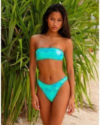 Kulani Kinis - Summer Seas Bandeau Bikini Top - Lyst