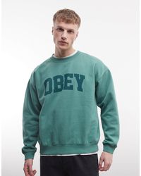 Obey - – college-sweatshirt - Lyst