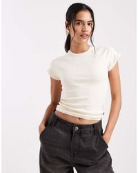 Levi's - Riley T-Shirt Con Stampa Grafica Raglan Bianca - Lyst
