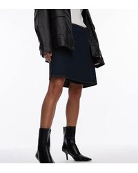 TOPSHOP - Botines Negros De Tacón Alto Natalia De Wide Fit - Lyst