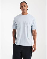 ASOS - Heavyweight Relaxed T-shirt With Pocket - Lyst