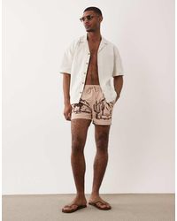 South Beach - Western Print Swim Short - Lyst