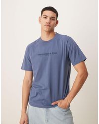 Abercrombie & Fitch - – t-shirt mit logo - Lyst