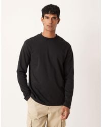 ASOS - Breathemaxtm Heavyweight Relaxed T-shirt With Long Sleeves - Lyst