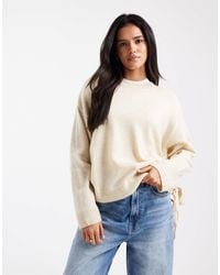Miss Selfridge - Tie Side Ruched Jumper - Lyst