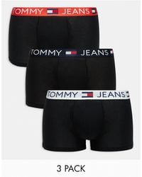 Tommy Hilfiger - Tommy Jeans Cotton Essentials 3 Pack Trunks - Lyst