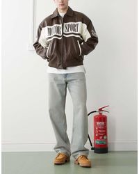 Dr. Denim - Vaqueros Azul Cañón Claro Holgados De Pernera Recta Con Lavado Envejecido Claro Omar De - Lyst