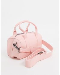 Claudia Canova Mini Barrel Bag - Pink
