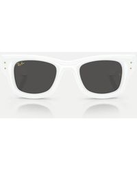 Ray-Ban - A$Ap Rocky Wayfarer Puffer Square Sunglasses With Lens - Lyst