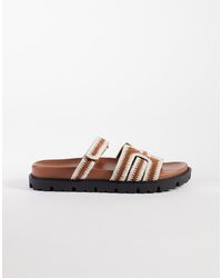 SIMMI - Simmi London Adelle Chunky Sandal Slides - Lyst