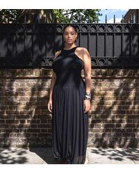 ASOS - Asos Design Curve Hybrid Racer Maxi Dress - Lyst