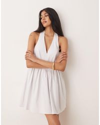 ASOS - – ärmelloses hemd-skater-kleid - Lyst