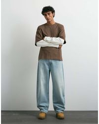 Pull&Bear - Balloon Fit Baggy Jeans - Lyst