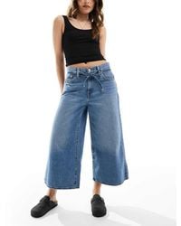 Levi's - Xl Culotte Jeans Met Strikband - Lyst