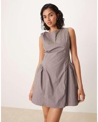 Glamorous - Shift Mini Dress With Hip Detail - Lyst