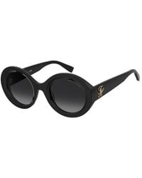 Tommy Hilfiger Sunglasses - Tommysungl Bold Round Sunglasses With Shaded Gradient Lenses - Lyst