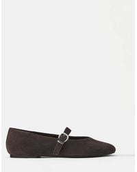 Pull&Bear - Ballerines en cuir - Lyst