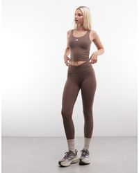 adidas Originals - Three Stripes Studios Crossover Waist Leggings - Lyst