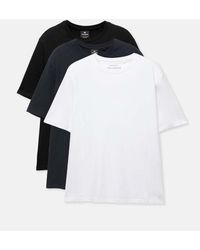 Pull&Bear - 3-pack Of Short Sleeve T-shirts - Lyst