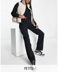 Bershka - Petite Straight Leg Jeans - Lyst