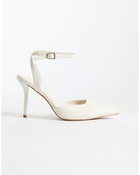 SIMMI - Simmi London Nella Woven Heeled Shoes - Lyst