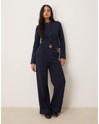 ASOS - Interlock Turnback Hem Sweatpants - Lyst
