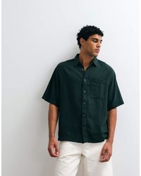 ASOS - Oversized Waffle Textured Shirt - Lyst