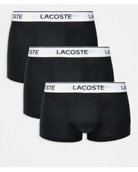 Lacoste - 3 Pack Trunks - Lyst