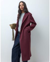 ASOS - Single Breasted Throw On Overcoat - Lyst