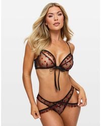 Ann Summers - Queen Of Hearts Crotchless Set - Lyst